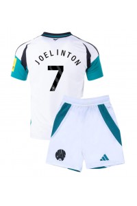 Fotbalové Dres Newcastle United Joelinton #7 Dětské Třetí Oblečení 2024-25 Krátký Rukáv (+ trenýrky)